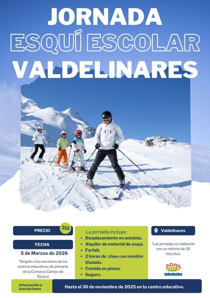 Jornada Esquí Escolar Valdelinares