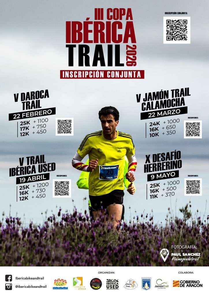 Cartel III Copa Ibérica Trail 2026